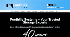 Desktop Screenshot of foothillssystems.ca